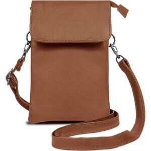 Leather Small Crossbody Phone Purse for Women Lightweight Stylish Durable